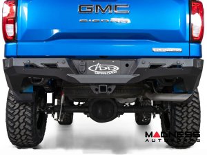 GMC Sierra 1500 Rear Bumper - Black Label Series - Addictive Desert Designs GMC Sierra 1500 Rear Bumper - Black Label Series - Addictive Desert Designs